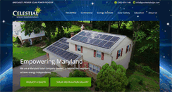 Desktop Screenshot of celestialsolarinnovations.com